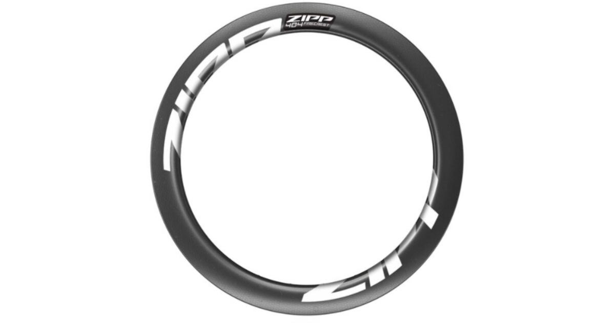 Details about   ZIPP 404 2013 STYLE WHITE & BLACK OUTLINE REPLACEMENT RIM DECAL SET FOR 2 RIMS 