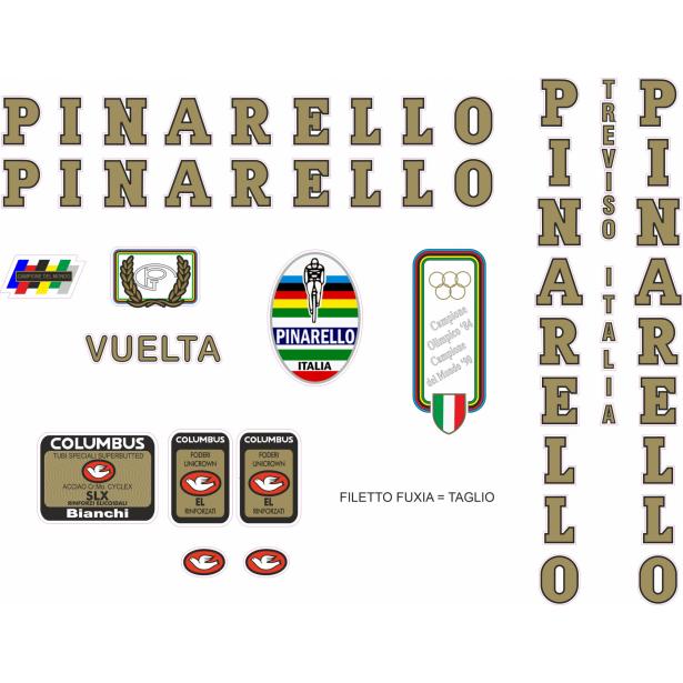 PINARELLO Vuelta Vintage Rahmenaufkleber