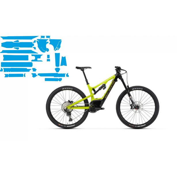 Pegatinas de protección contra rayones rocky mountain instinct powerplay  2020: Kit de pegatinas para cuadros de bicicletas electricas Personalizados