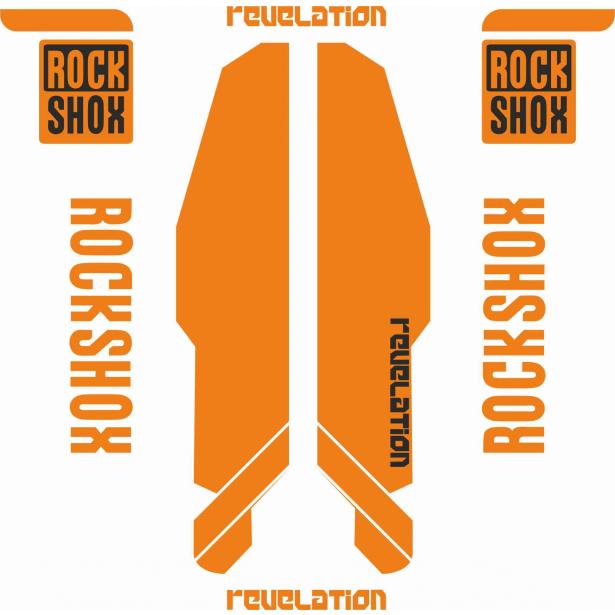 Adesivo Forcella Rock Shox Revelation mod. 2015