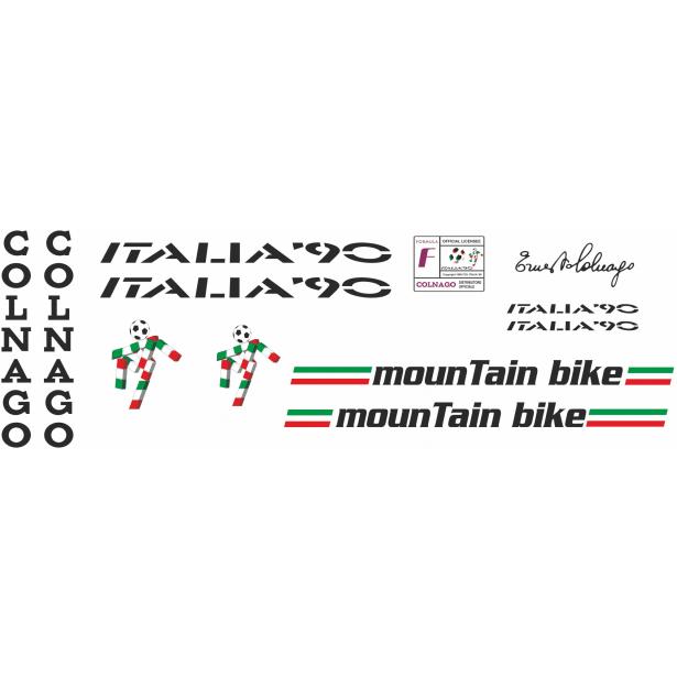 Pegatinas para marco COLNAGO MOUNTAIN BIKE ITALIA '90