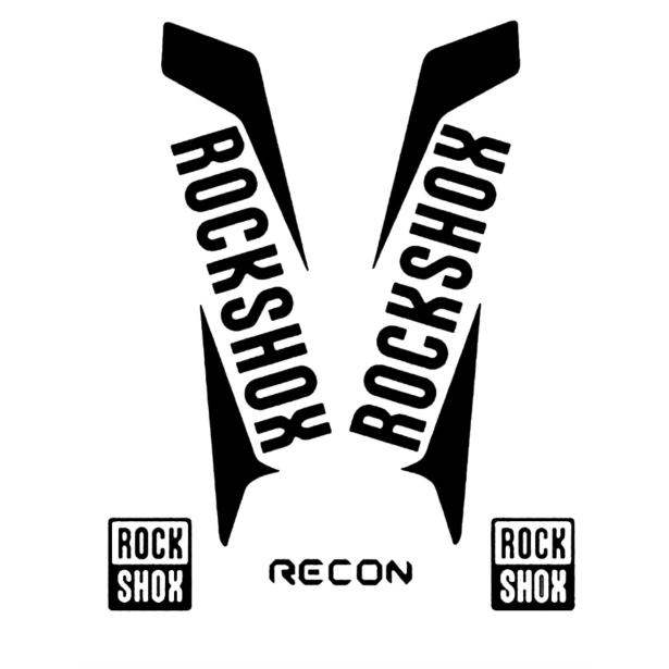 Aufleber Gabel Rock Shox RECON 2016