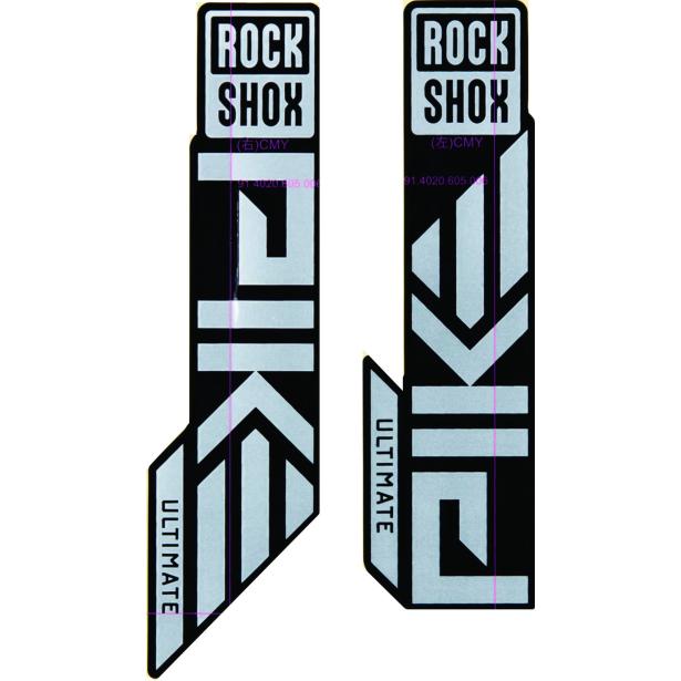 Fork Stickers ROCK SHOX Pike Ultimate / Select / Select+ 2023