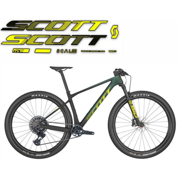 Frame stickers kit SCOTT Scale RC World Cup 2023