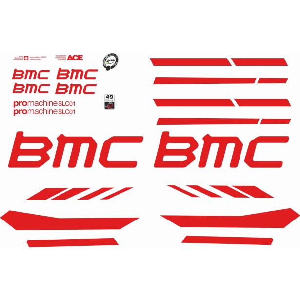 BMC Promachine SLC01-Rahmenaufkleber