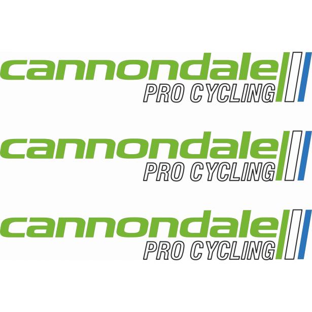 Pegatinas Cannondale Pro Cycling