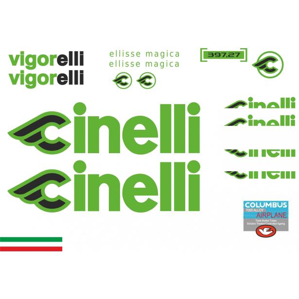 Pegatinas para marco Cinelli Vigorelli Elisse Magica