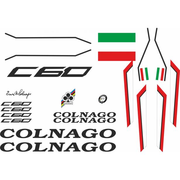 Pegatinas para marco Colnago C60