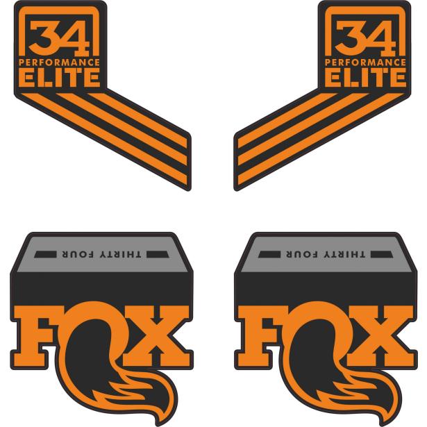 Fork Stickers Fox 34 Performance Elite 2017