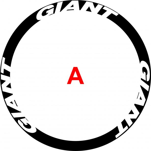 Wheels Stickers GIANT