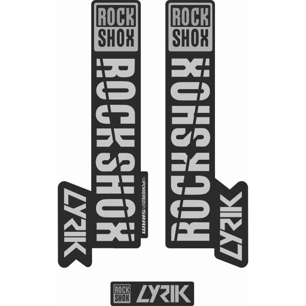 Fork Stickers Rock Shox Lyrik Mod. 2019