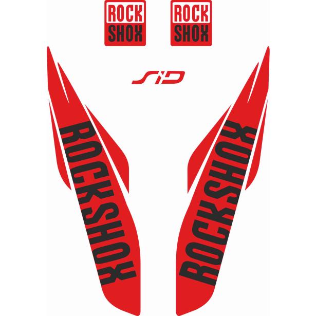 Fork Stickers Rock Shox SID mod. 2017