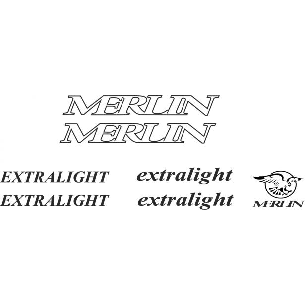 Adesivi Telaio MERLIN Titanium Extralight