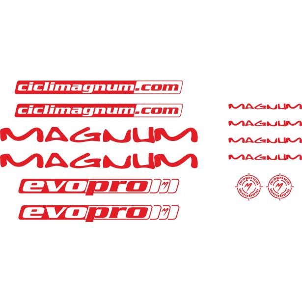 Frame Stickers MAGNUM Evo Pro