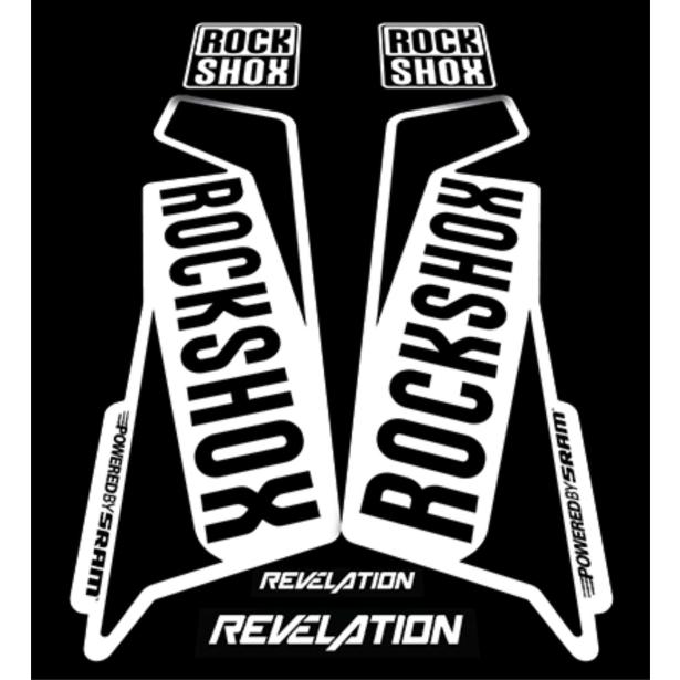 Adesivo Forcella Rock Shox Revelation mod. 2017