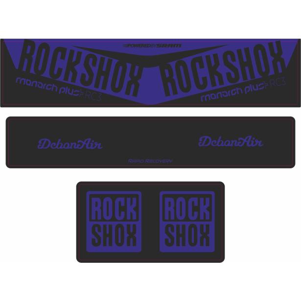 Adesivi Ammortizzatore Posteriore ROCK SHOX Monarch Plus RC3