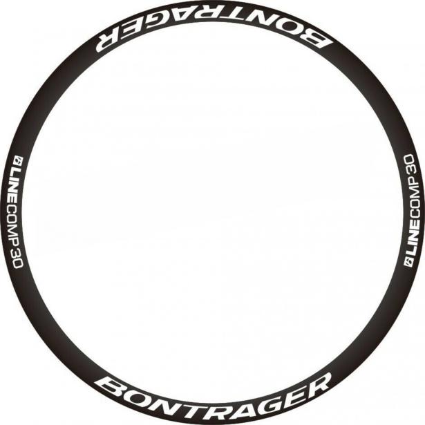 Pegatinas de ruedas Bontrager Line 30 - Pro/Comp/Elite