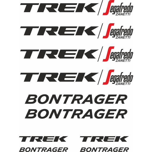 Pegatinas de casco TREK SEGAFREDO/BONTRAGER 2021